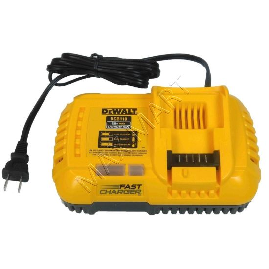 Picture of DEWALT 20V 60V 8-Amp Fast Charger Rapid Charger DCB118