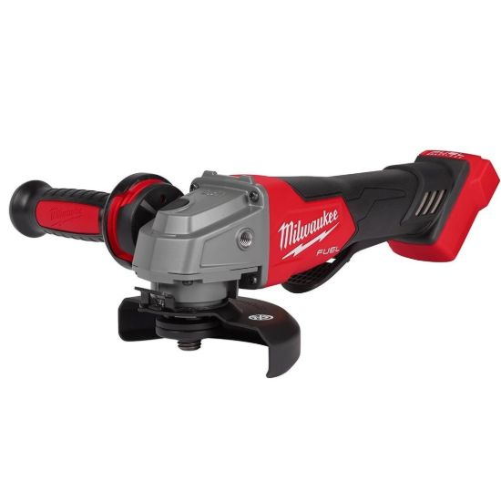 Picture of Milwaukee 2880-20 M18 FUEL Brushless Cordless 4-1/2-inch/5-inch Cut-Off Saw Angle Grinder w/ Paddle Switch (Tool Only)